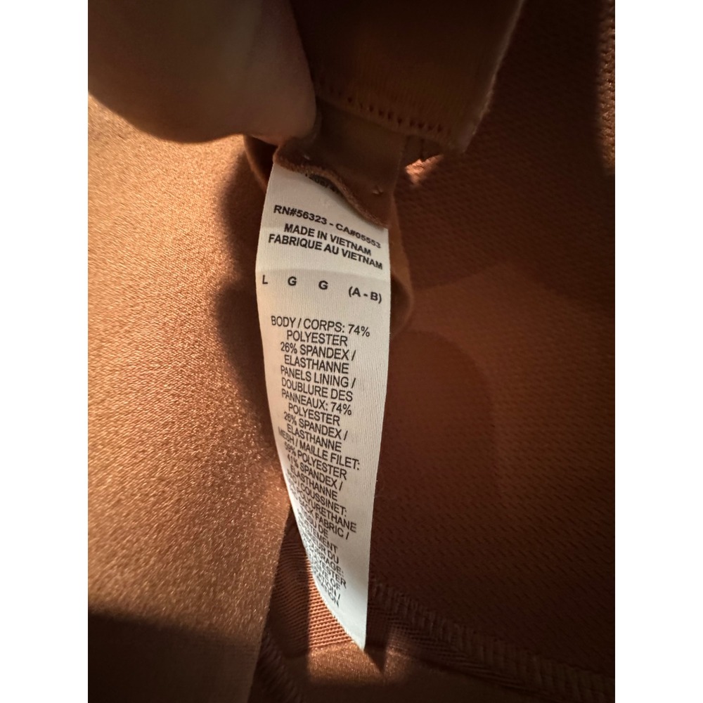 Nike Dri-FIT Alpha High Support Sports Bra Brown A-B Cup Large DM0526-275 - Picture 4 of 6